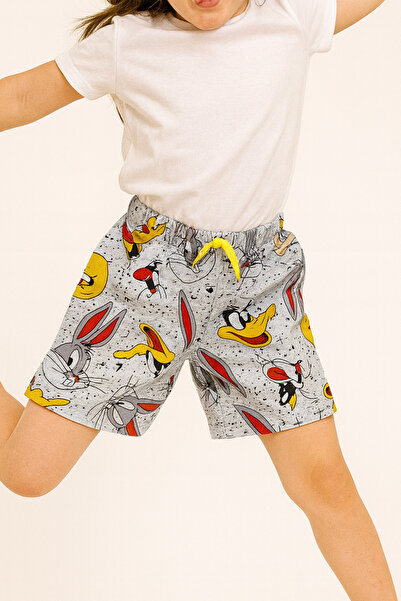 KAMİKAM Cotton Lovely Girl's Shorts