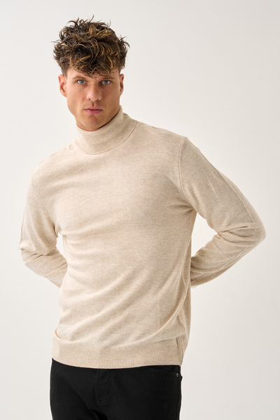 Redline Noctis Standard Fit Turtleneck Sweater