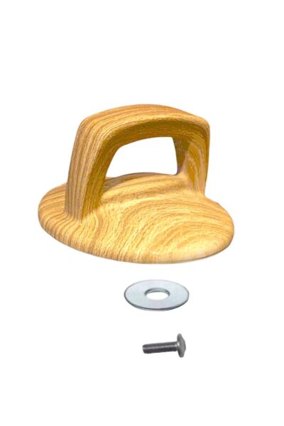 arcaK2 granit tencere cam kapak için Uyumlu ahşap kulp (tepe)somun ve vidası ...