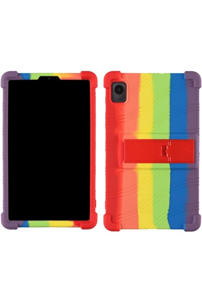 SIGLOO Sigloo stand case, for NOKIA T20 tablet, 360 protection, Shockproof, silicone, Rose red