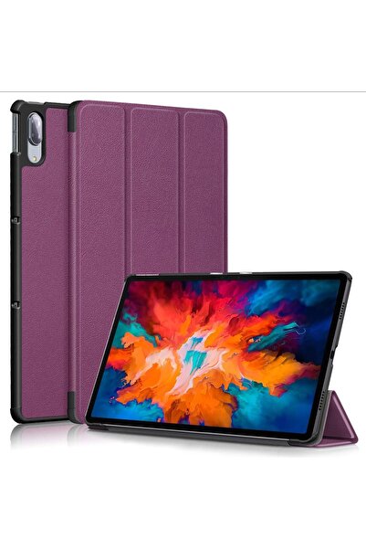 SIGLOO Husa Slim Smart Cover Trifold pentru Lenovo Tab M11 2024 11 inci premium purple