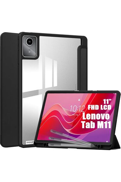SIGLOO Premium case for Lenovo Tab M11, 11", synthetic leather, Smart Pen support, Black
