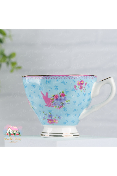 THE COUNTRY HOUSE Country House Mug in Royal Albert Pattern (180 ml)