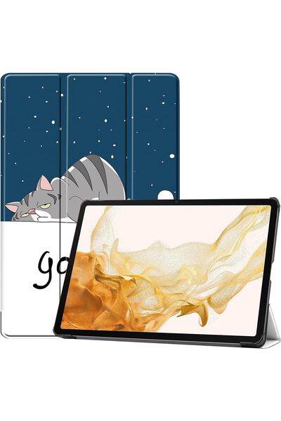 SIGLOO Husa premium stand SmartCover sleep wake up Samsung Tab S9 Plus 12.4 inci Good Night