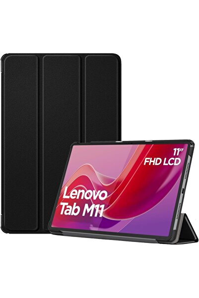 SIGLOO Husa Slim Smart Cover Trifold pentru Lenovo Tab M11 2024 11 inci black