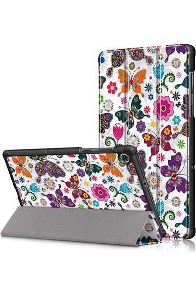 SIGLOO Husa premium pentru Samsung Galaxy Tab A7 Lite 8.7 inci Slim Trifold abstract painting