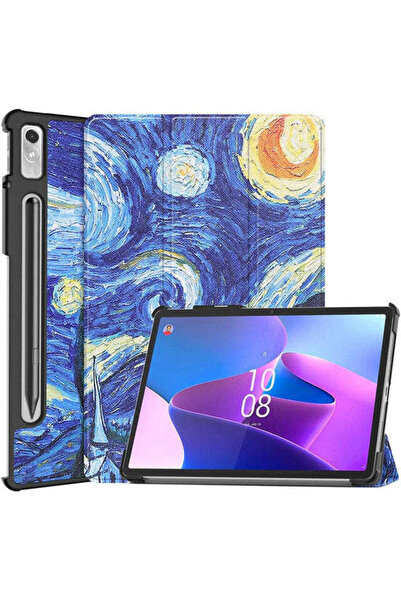 SIGLOO Husa premium slim Smart Cover Trifold pentru Lenovo Tab P11 Pro 11.2 inci abstract
