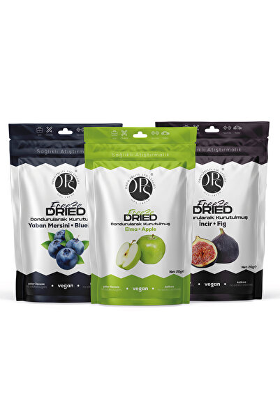 OPS FRESH التين المجفف بالتجميد-التفاح-التوت البري، التفاح المجفف بالتجميد-ال...