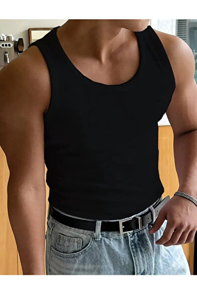 Bestway ve Diğeri Men's Sports Singlet Halter Collar