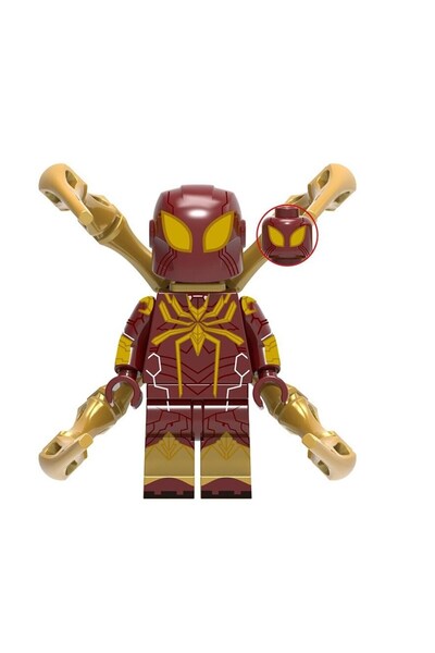 myminitoys Süper Kahraman Mini Figür Iron Spider X-024