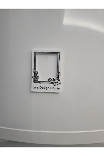 Lara Desing House Kişiye Özel Fotoğraf Çerçeve Magnet - Dekoratif Hediyelik B...