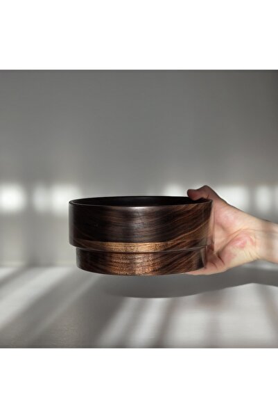 Home Ahşap servis ve sunum tabağı. Ahşap Tabak. Sunumluk. Meyvelik. Çerezlik. Kase. Büyük kase.