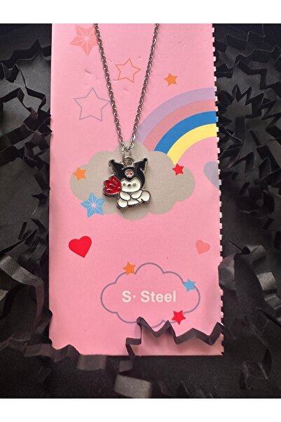 Luxmon Kuromi Temalı Anime Kolye 1 Adet