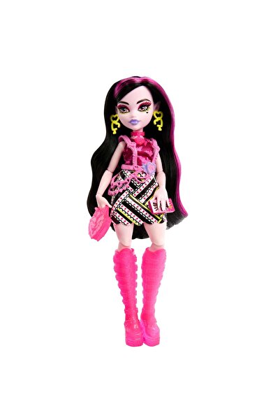 MONSTER HIGH Skulltimates Secrets Neon Frights Series - Draculaura HNF78