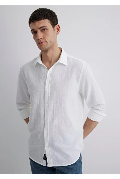 Mavi Ecru Shirt Slim Fit / Slim Fit 0211548 -70057