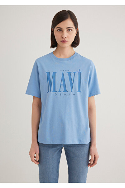 Mavi Tričko s potiskem loga Regular Fit 1611990 -70834