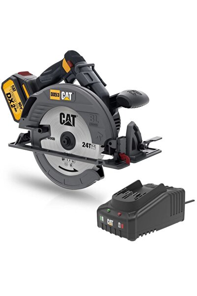 Cat DX53BC 18Volt 2.0Ah Li-ion 185mm Tek Akülü Kömürsüz Profesyonel Daire Tes...