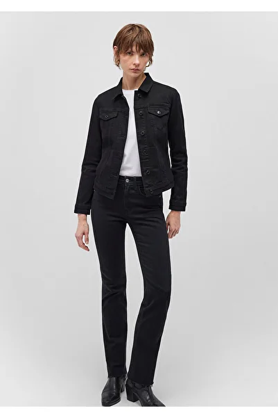 Mavi Jachetă de jeans neagră casual Daisy 1113627254