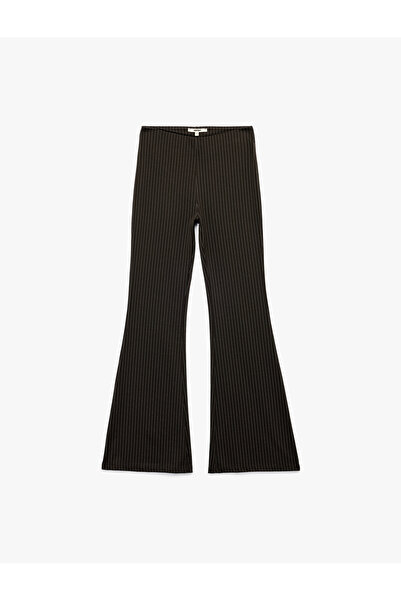 Koton Parıltılı İspanyol Paça Kumaş Pantolon