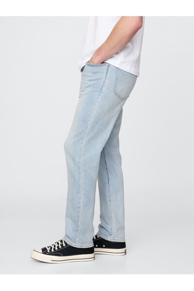 GAP Erkek Açık Mavi GapFlex Washwell™ Slim Jean Pantolon