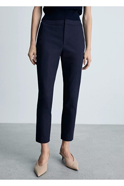 MANGO Woman Cropped skinny pantolon
