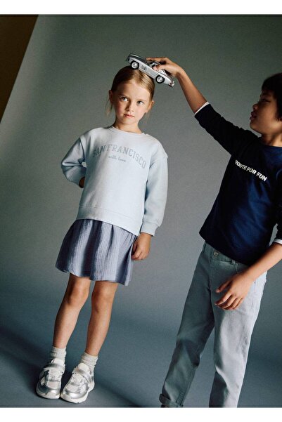 MANGO Baby Karma sweatshirt elbise