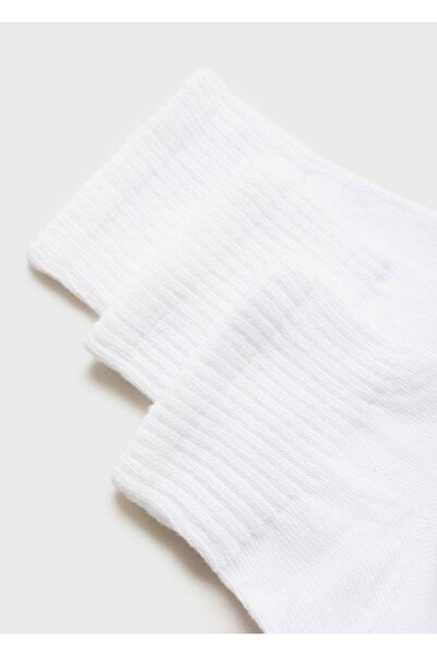 MANGO Man 3'lü pamuklu çorap