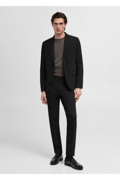 MANGO Man Streç kumaştan süper dar kesim blazer ceket