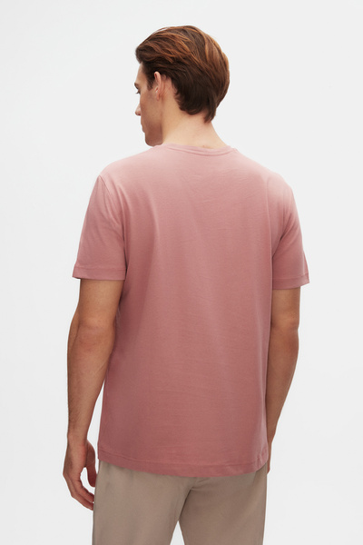 D'S Damat Μπλουζάκι Comfort Pink 100% βαμβάκι