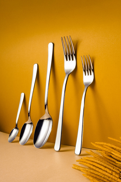 Fecra Royal 60 Piece Simple Cutlery Set