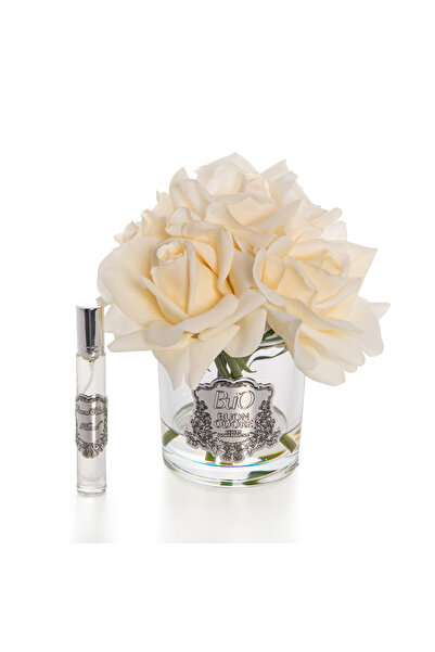 BUON ODORE Cam Silver Krem 5 Gül Ev Parfumu | Kaliteli ve Uzun Süre Kalıcı Koku