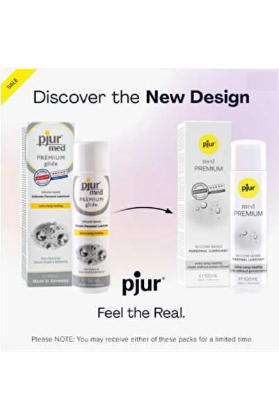Pjur مُزلق طبي فاخر - سيليكون طبيعي - 100 مل