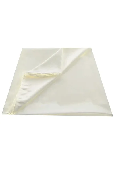 Setekshome Ready Made Package Satin Sunshade Curtain Off White Ecru