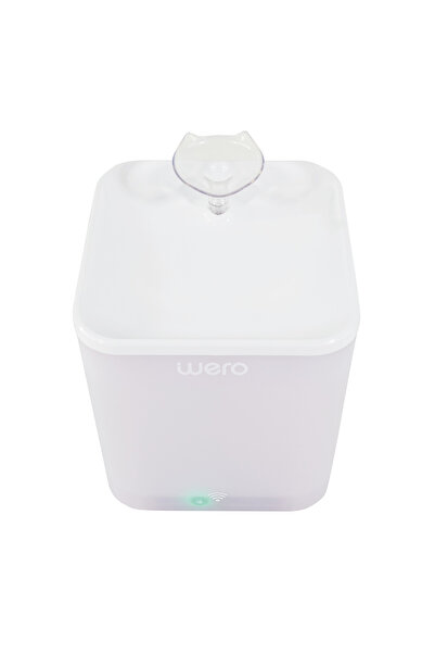 Wero Akıllı Kedi Köpek Su Şelalesi Su Pınarı Su Sebili - WiFi - Uv - 2.2 Lt Otomatik Su Temizleme –