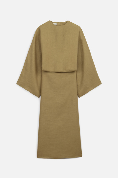 Manuka LEINENES WEITES BINDENES KLEID BLIND