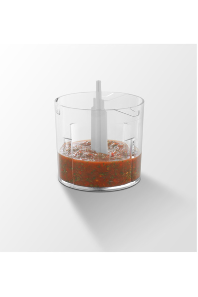 ALSAIF Saif Electric Food Chopper / 2 Speeds / Size: 0.5 L / 250 W / Color: White