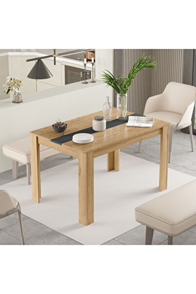 Yurupa Aven Yemek Masası 120x80 Sepet-Antrasit AVE21-SA