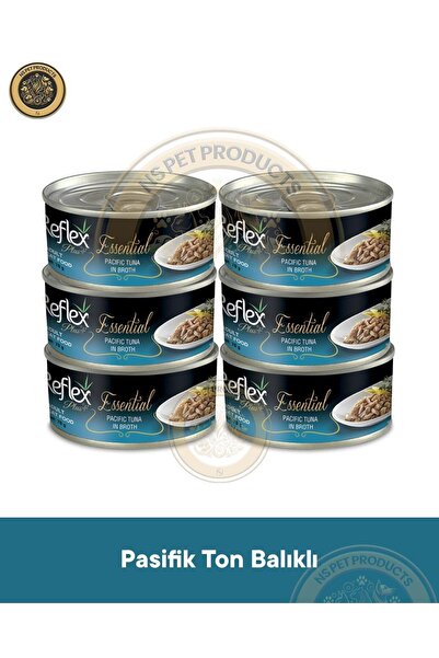 Reflex Plus Essential Kedi Pasifik Ton Balık 6X70gr