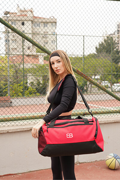 Solo Bag Medium Size Unisex Fabric Sports Casual Fitness and Travel Bag with Shoe Eyes