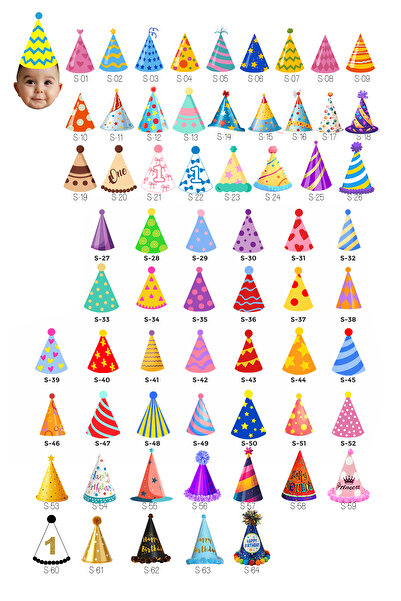 SelisCraft Kişiye Özel Fotoğraflı Doğum Günü Cupcake Pasta Dekor Süslemesi 12 adet