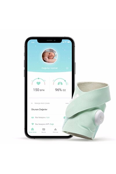 Owlet Smart Sock 3 - Original Mint-Akıllı Çorap