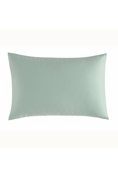 Linens Mix&Match Cotton Satin 2-Piece Standard Pillowcase Set Green