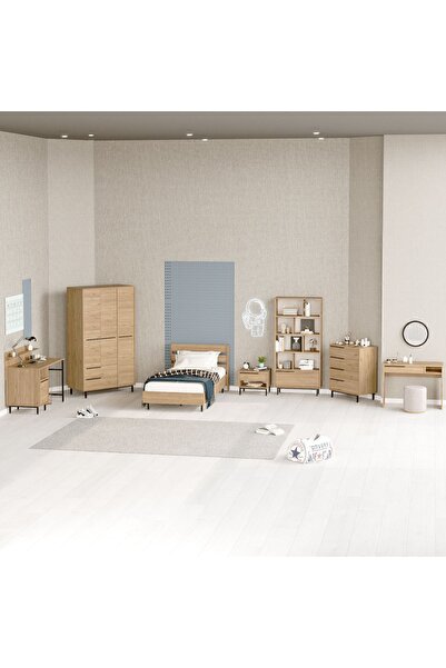 Yurupa Bohem Genç Odası Takımı 7'li Set Sepet BOH27-S