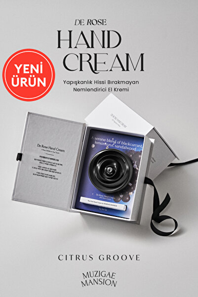 Muzigae Mansion Parfümlü Nemlendirici El Kremi MUZIGAE MANSION De Rose Hand C...