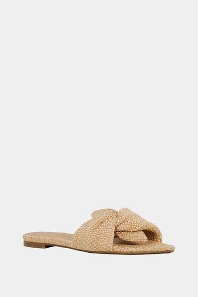 Katy Perry The Halie Bow Women's Natural Bow Slippers