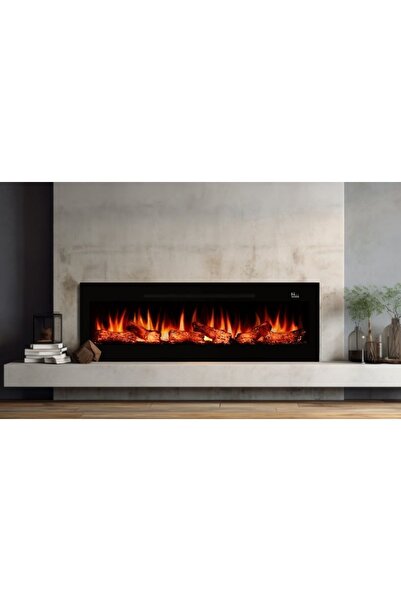 ZAYA Pagla 160 Cm - Isıtıcılı - Elektrikli Şömine