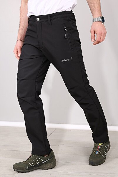 Delpino Erkek Su ve Rüzgar Geçirmez Softshell Pantolon