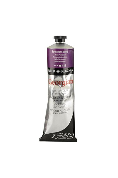 Daler Rowney Georgian Yağlı Boya 225ml Permanent Mauve 413