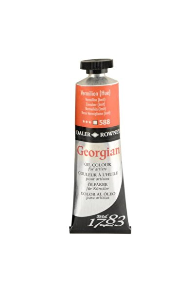 Daler Rowney Georgian Yağlı Boya 37ml Vermilion Hue 588