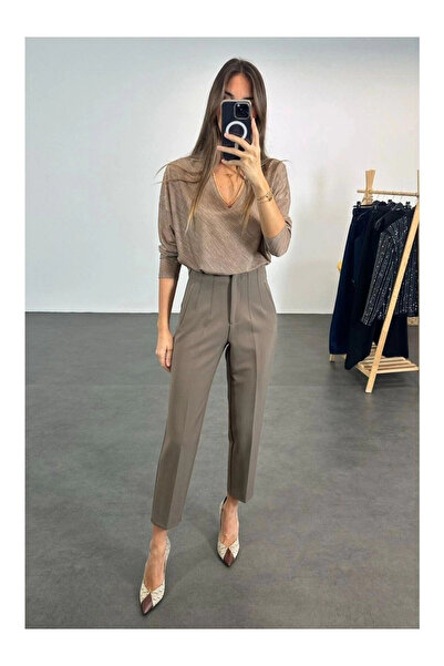 KAROL Flatolu Trousers - Mink